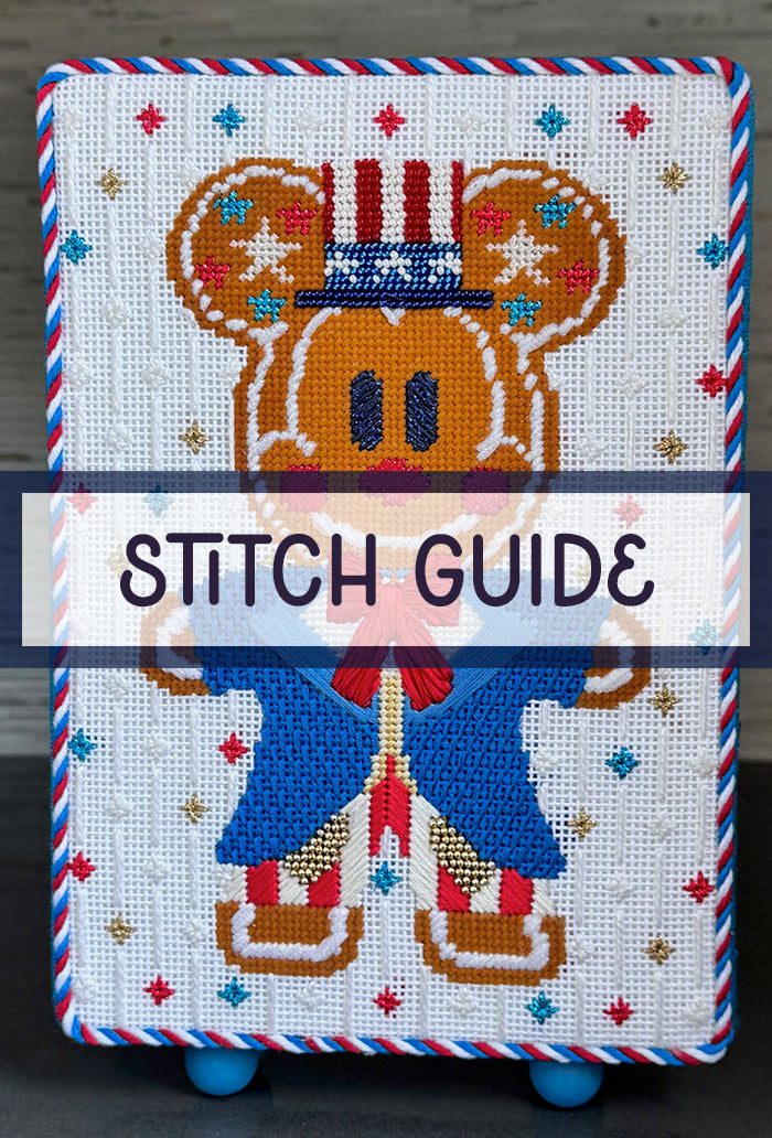 Gingerbread Mouse STITCH GUIDES