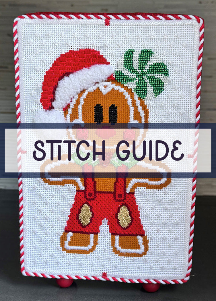 Gingerbread Mouse STITCH GUIDES