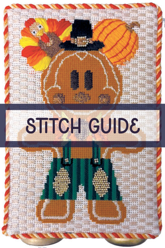Gingerbread Mouse STITCH GUIDES